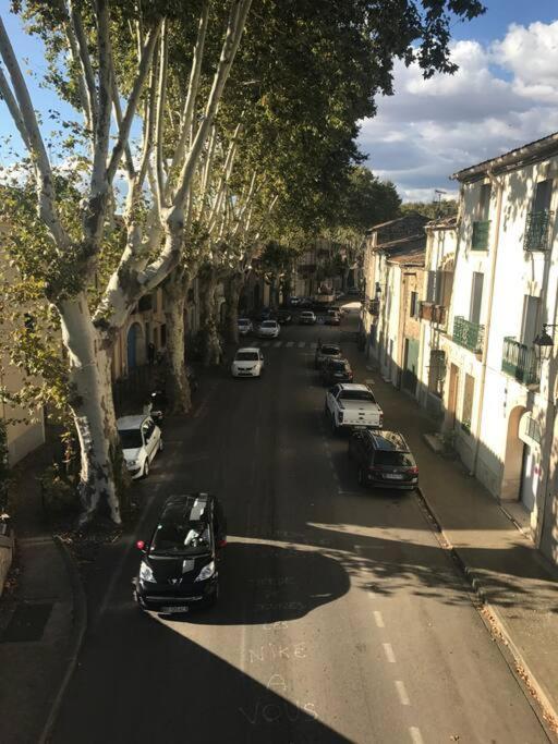 Historic French Townhouse Villa Saint-Thibéry Dış mekan fotoğraf