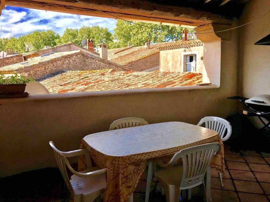 Historic French Townhouse Villa Saint-Thibéry Dış mekan fotoğraf